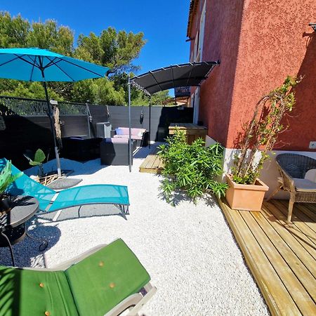 L'Instant Mer - Bord De Mer - Studio Avec Grand Jardin A La Capte Hyères Exterior foto