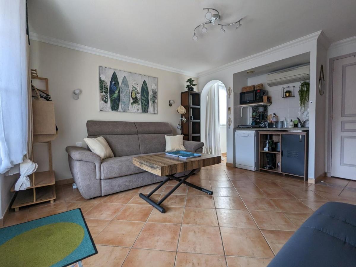 L'Instant Mer - Bord De Mer - Studio Avec Grand Jardin A La Capte Hyères Exterior foto