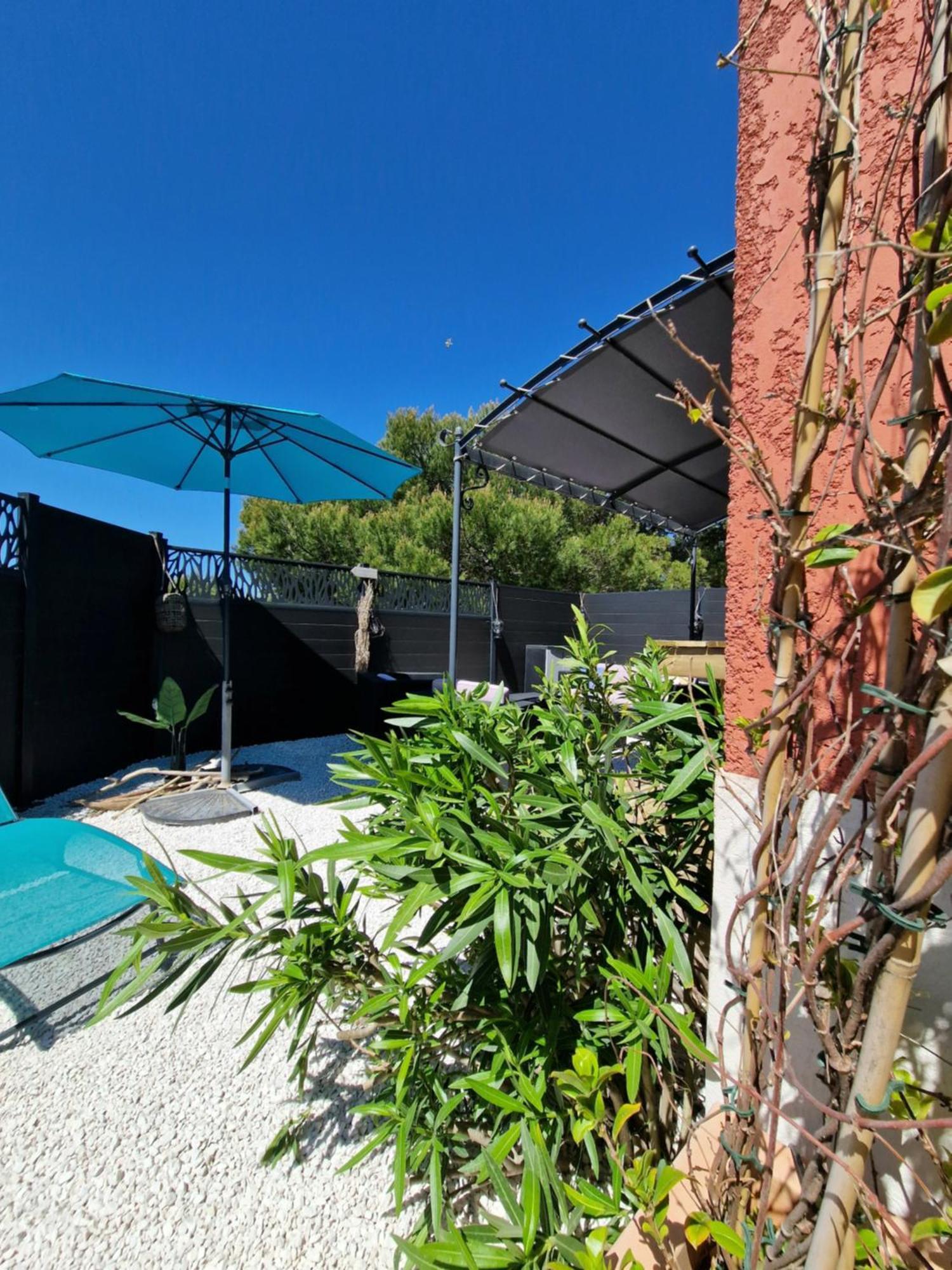 L'Instant Mer - Bord De Mer - Studio Avec Grand Jardin A La Capte Hyères Exterior foto